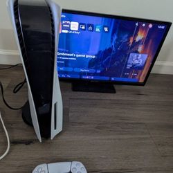 Sell PlayStation 5 And Tv  1 Tb 