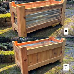 Custom Cedar Planters!