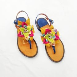 Handmade All Leather Sandal Made In Colombia 