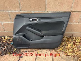 2022 Honda Civic Front Right Door Panel