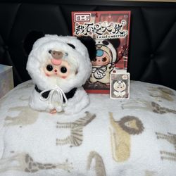Panda And Pig Double Outfit Plush Collectible