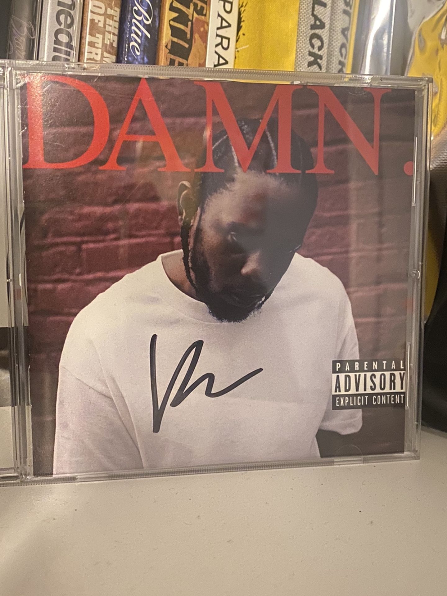 Kendrick Lamar DAMN. CD Signed Autographed