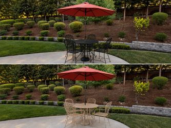 Heavy-Duty Solid Steel 7-piece Patio Set