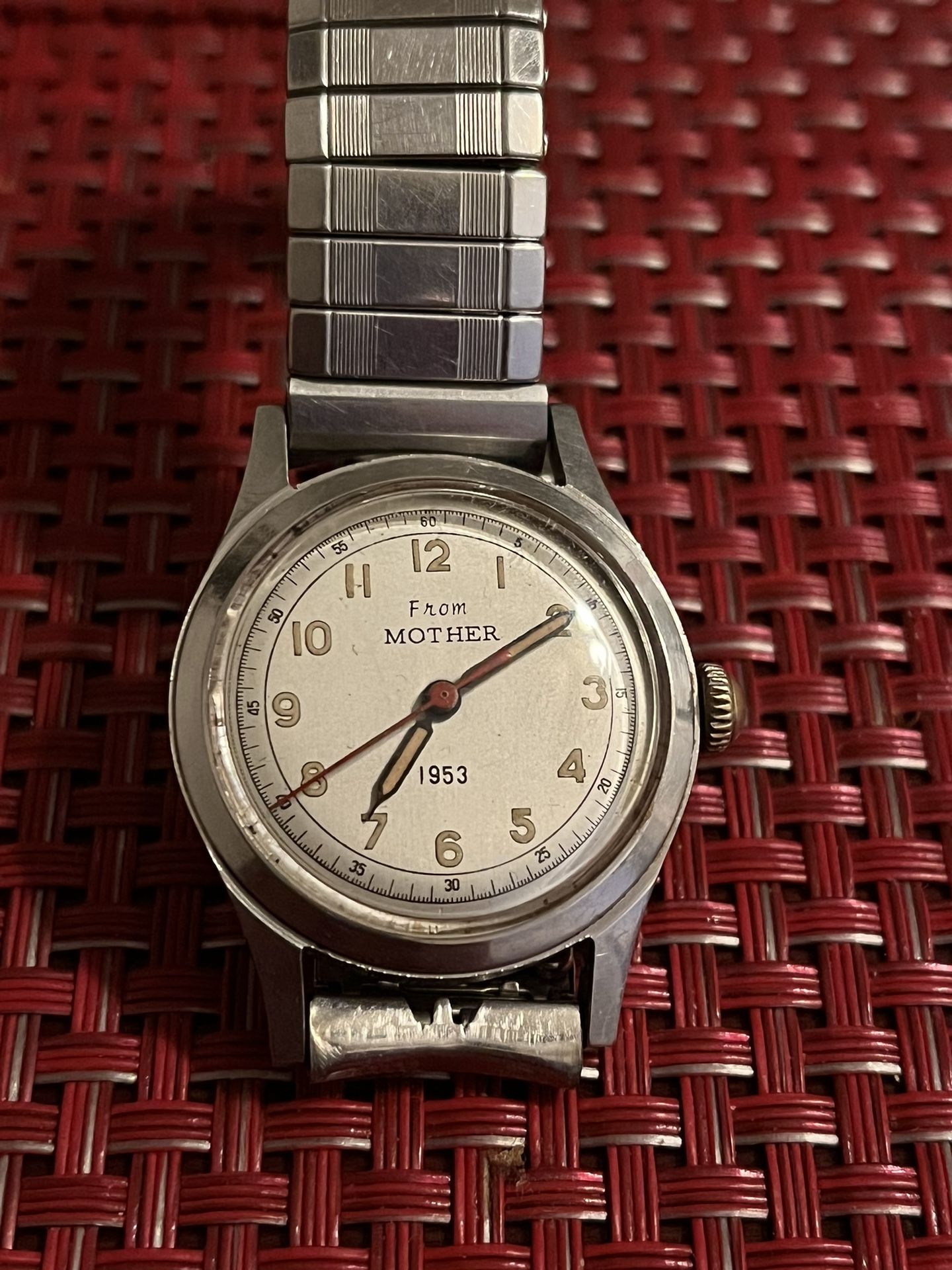 Vintage From Mother 1953 Wrist Watch