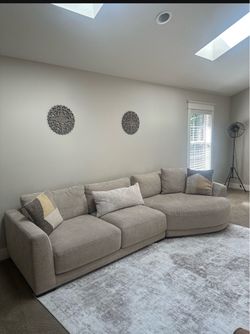 Moving Sale: New 2 Pieces  Sectional Sofa