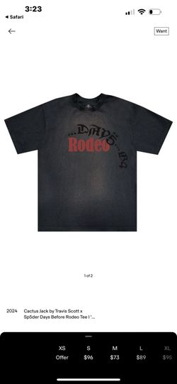 Travis Scott & Sp5der Collab Tshirt