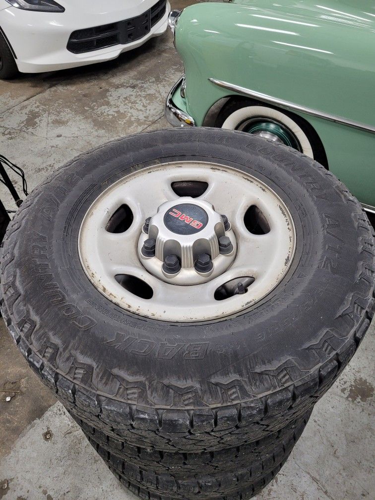 GM 8lug Wheels Tires