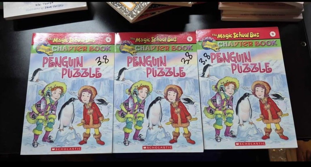 Penguin Puzzle Magic School Bus Books