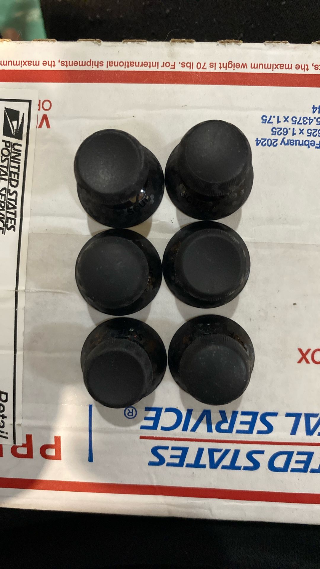 SCHUF XBOX CONTROLLER ANALOG STICKS 6 PIECE SET 20$