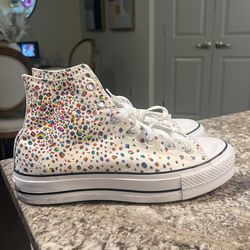 Custom Converse Platform Pride