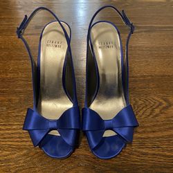 Stewart Weitman Size 9 Blue Heels