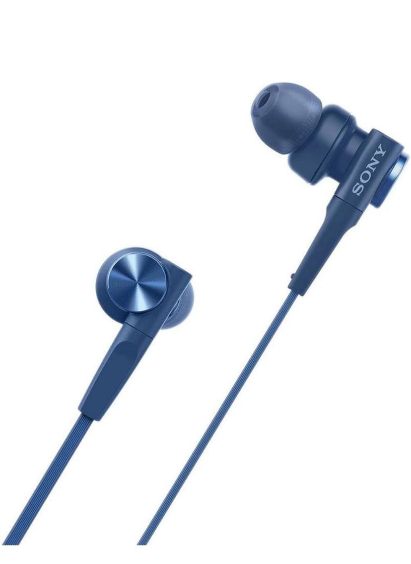 Sony MDRXB55AP Wired Extra Bass Earbud Headphones/Headset with Mic for Phone Call