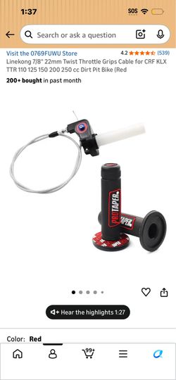 Bike throttle