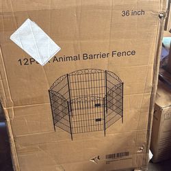 12 Pc Animal Barrier Fence 36 Inch