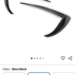 Tesla Side Camera And Front Bumper Trim