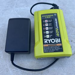 Ryobi Lithium-ion 40 Volt Battery Charger