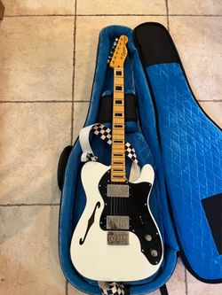 Squier Classic Vibe Thinline Telecaster (Mint) w/ Reunion Blues Hardshell Case (Brand New)