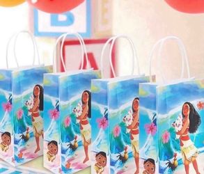 Moana Birthday Party Supplies Candy Treat Bags