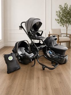 Nuna Stroller with Car Seat and Bassinet