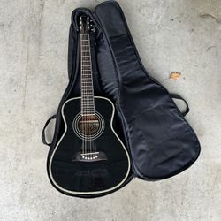oscar schmidt black guitar