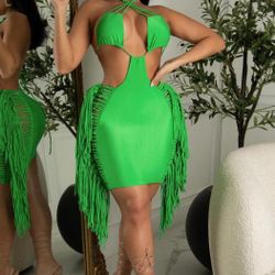 Jeanette Ruffled Dress 