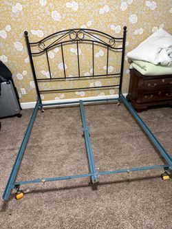 Queen bed frame