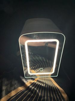 LED vanity plus mini fridge with Car adapter LED vanity plus mini fridge with car adapter