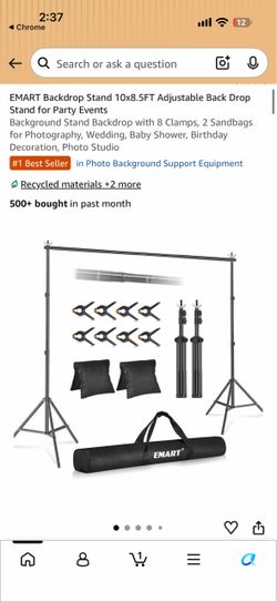Photo Backdrop Stand