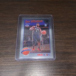 19-20 Panini Hoops Tribute Premium Stock Zion Williamson Rookie Card