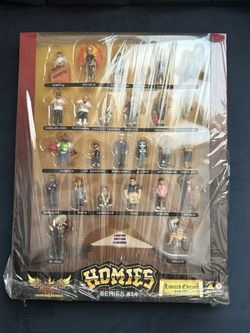 Homies Figures 1.75″ Series 14 Limited Edition Box With 2 CHASE Figure - 26 Pcs