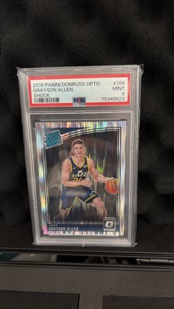 2018 PANINI DONRUSS OPTIC | SHOCKGRAYSON ALLEN 156 MINT PSA 9
