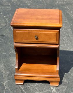 Antique end table