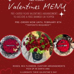 Valentines Arrangement 