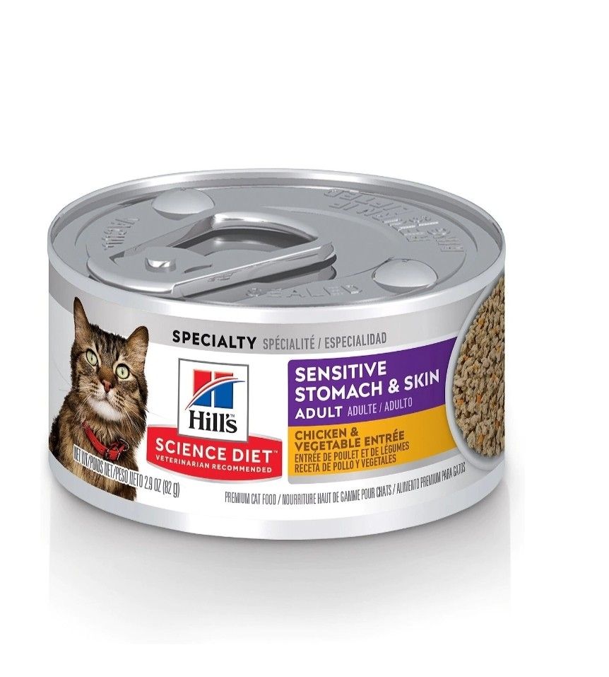 66 cans Sensitive Stomach Science Diet wet cat food 1/can for Sale in