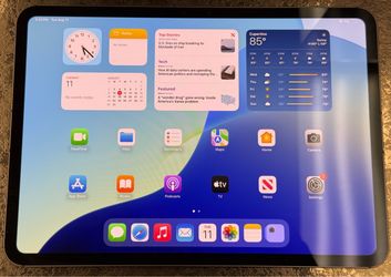 Apple iPad Pro 11-inch M4 256GB Wi-Fi + Cellular Space Black 100% Battery