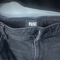 Paige Men’s Claudine Jeans size 34 Raw Hem Never Worn New Without Tags