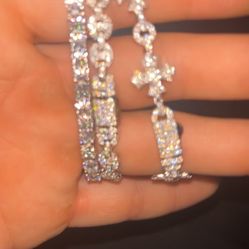 Iced Out Tennis Bracelet🥶🥶🥶