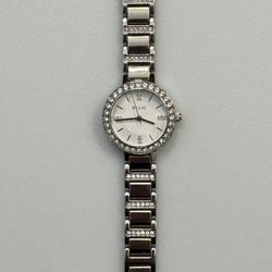LIKE NEW WOMEN’S RELIC WATCH w/CRYSTALS. 6 3/4” Band (No battery)