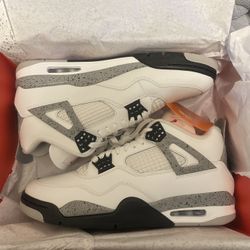 Air Jordan 4 Retro White Cement