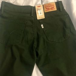 Levi’s size 2 dark green women