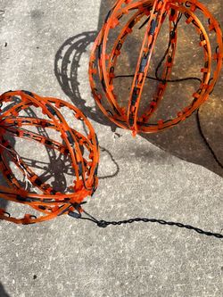 HALLOWEEN hanging pumpkin lights