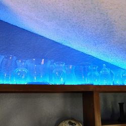 Several Glass Flower Vases