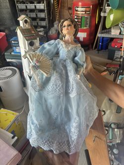 Vintage porcelain Doll