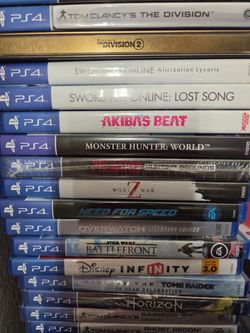 Playstation 4 games