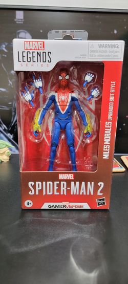 Mint Marvel Legends Spider-Man 2 Gamerverse Miles Morales Upgraded Suit *New*