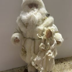 Santa With Baby Girl