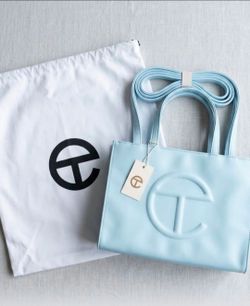 Telfar Shopping Bag Pool Blue