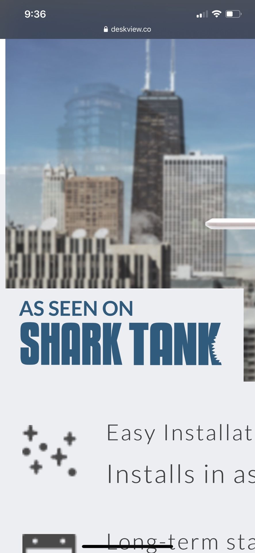 SHARK TANK - DeskView