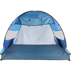 2 Person Tent – Rain Fly & Carrying Bag – Lightweight Dome Tents for Kids or Adults – Camping, Backpacking, and Hiking Gear by Wakeman Outdoors (Blue)
