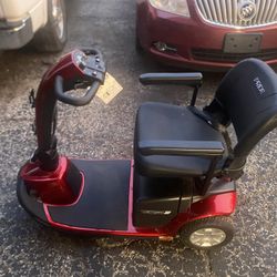 Red Prime Maxima 3 Wheel Scooter